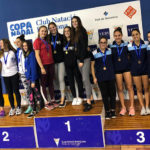 Mireia Montaña guanya l’or amb el CN Vic-ETB a la prova de relleus 4×100 estils del Campionat de Catalunya júnior de natació